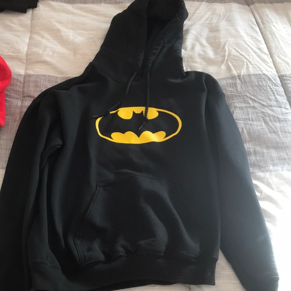 black batman hoodie